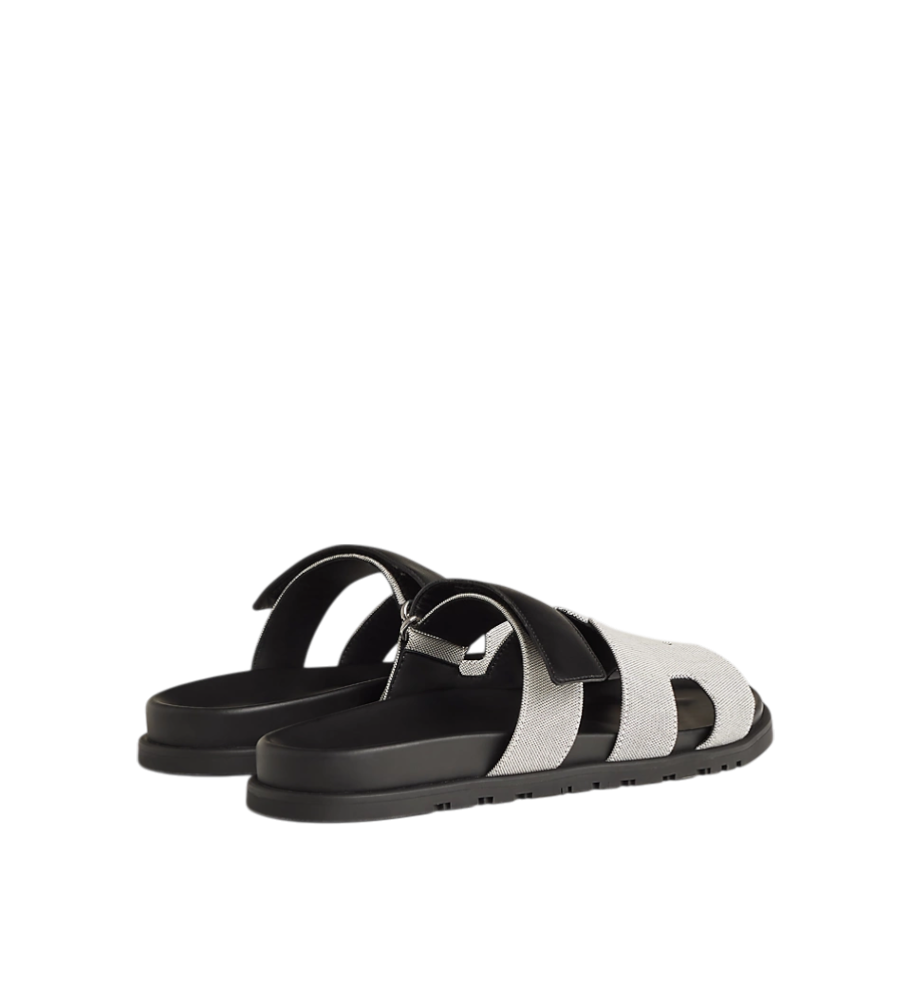 Hermès Chypre Sandals Prunoir | Noir