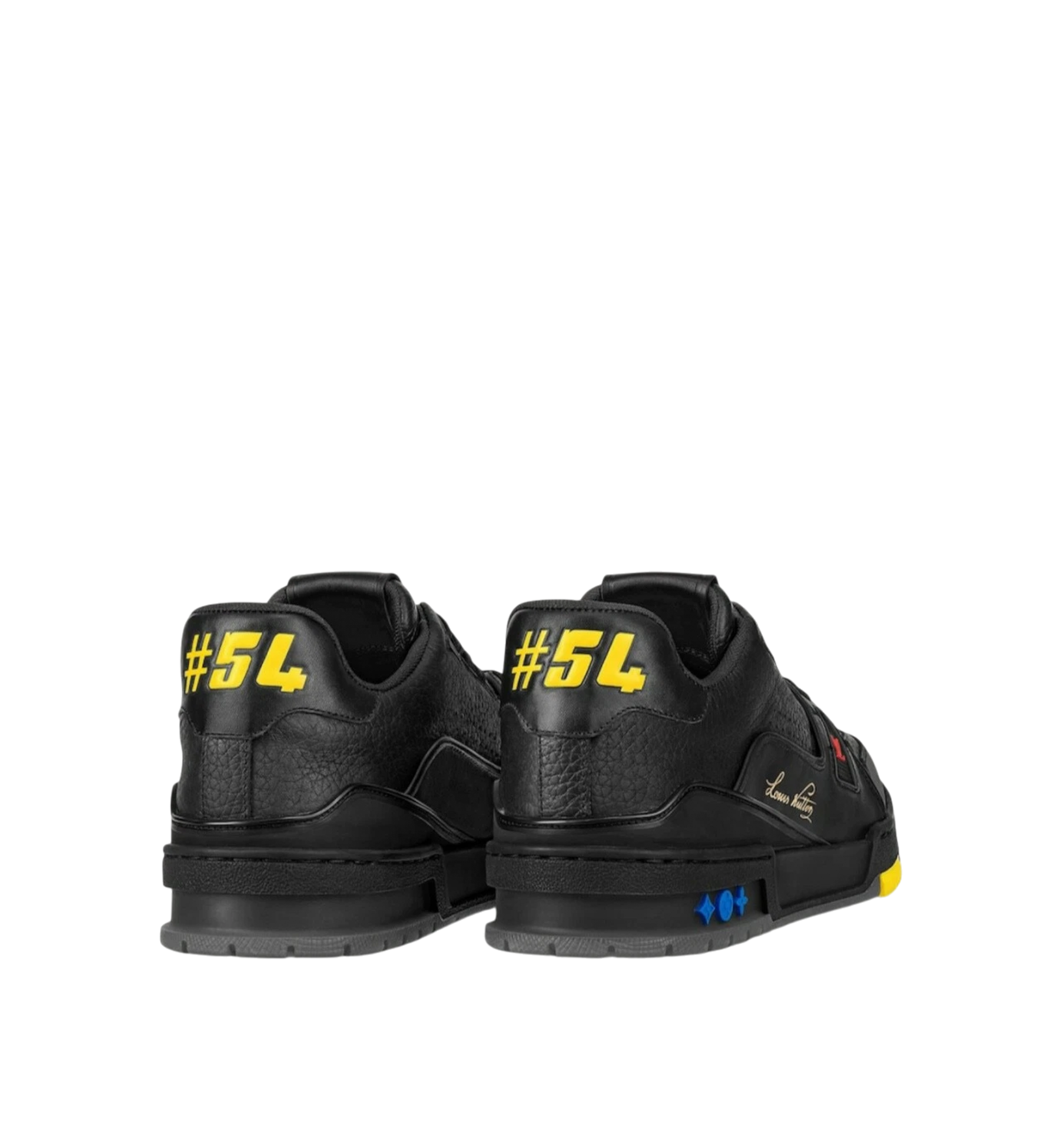 Louis Vuitton Sneaker #54 Black Men