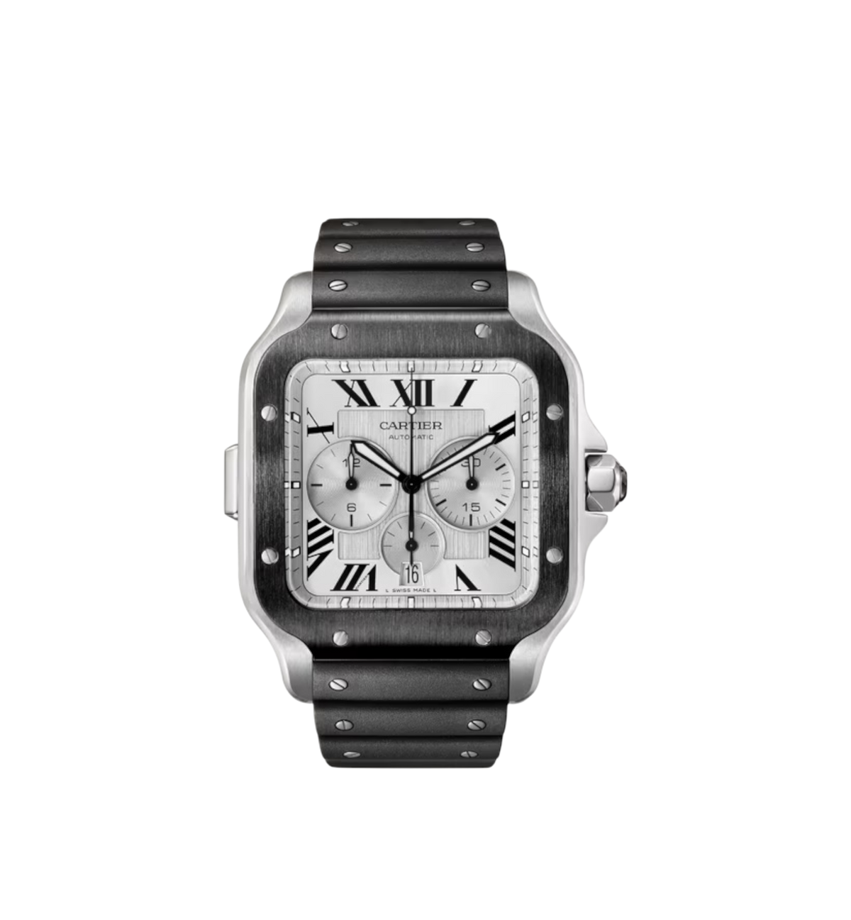 Santos de Cartier Chronograph watch Ref. WSSA0017