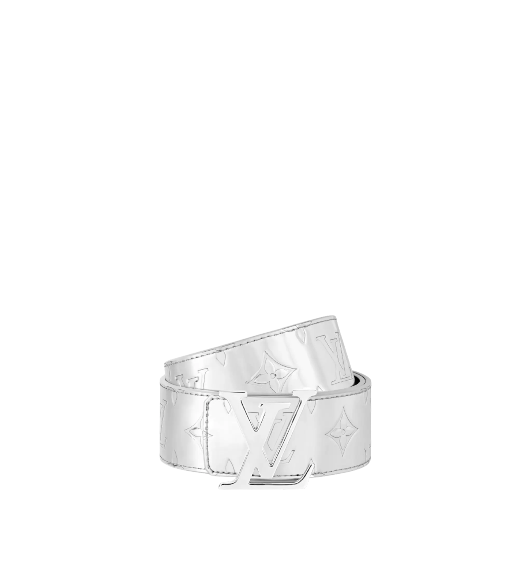 LOUIS VUITTON BELT REVERS. MIRROR BLACK