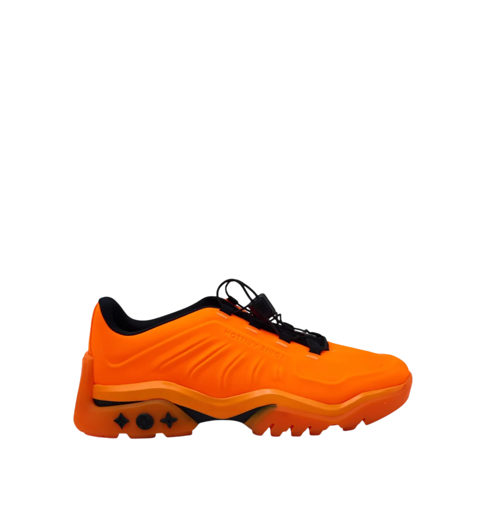 LOUIS VUITTON MILLENIUM TRAINERS NEON ORANGE MEN