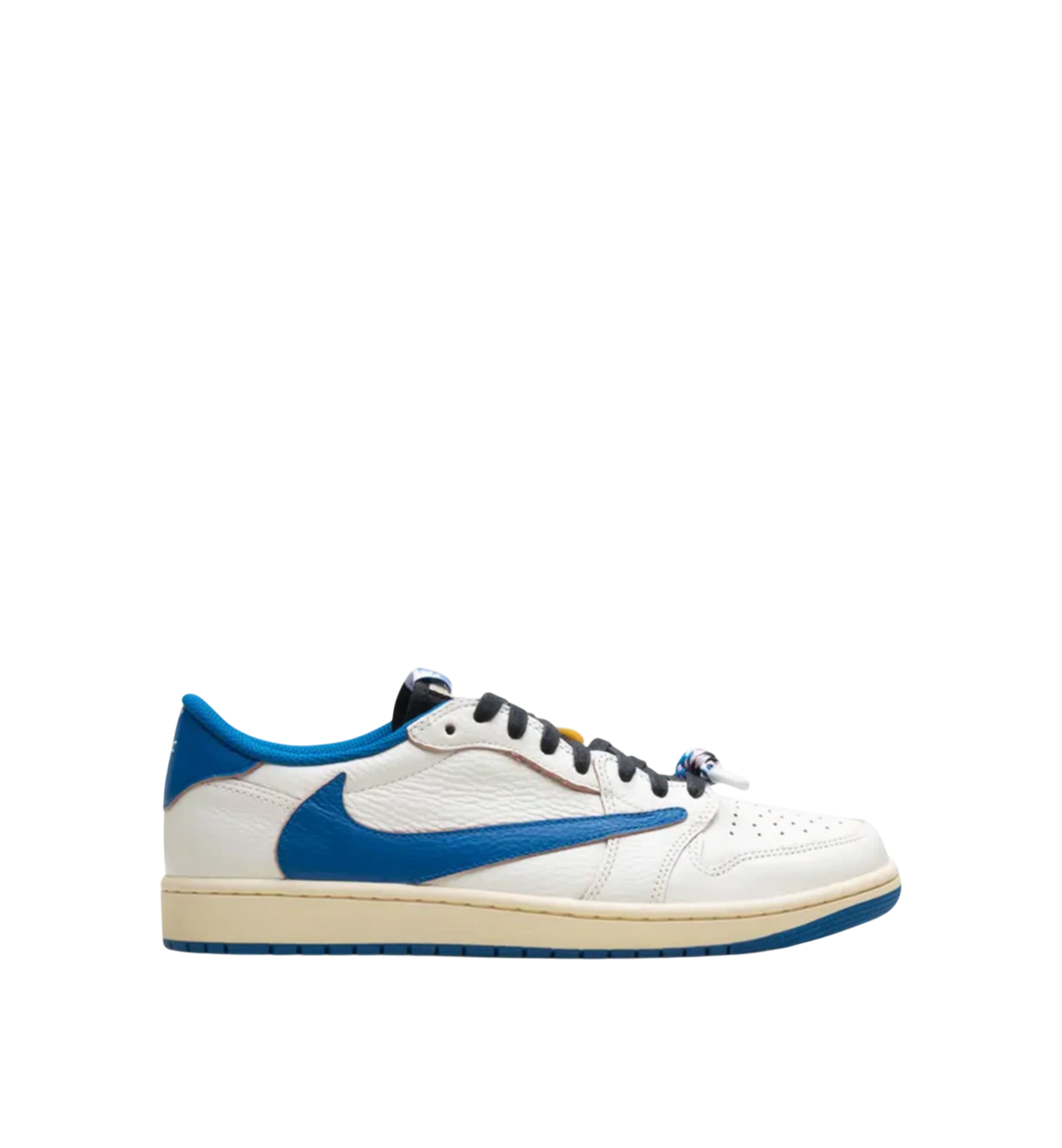 Air Jordan 1 Retro Low OG SP Fragment x Travis Scott Sail Military 