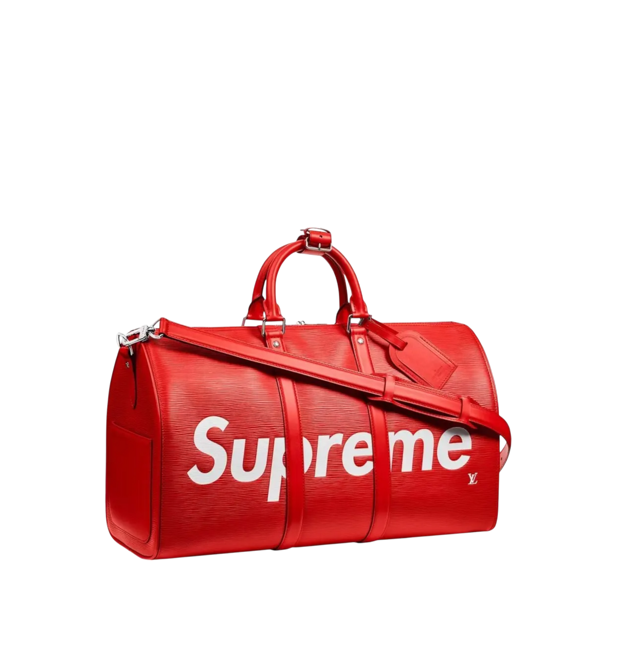 Louis Vuitton x Supreme Keepall Bandoulière 45 Red | Iconic Luxury 