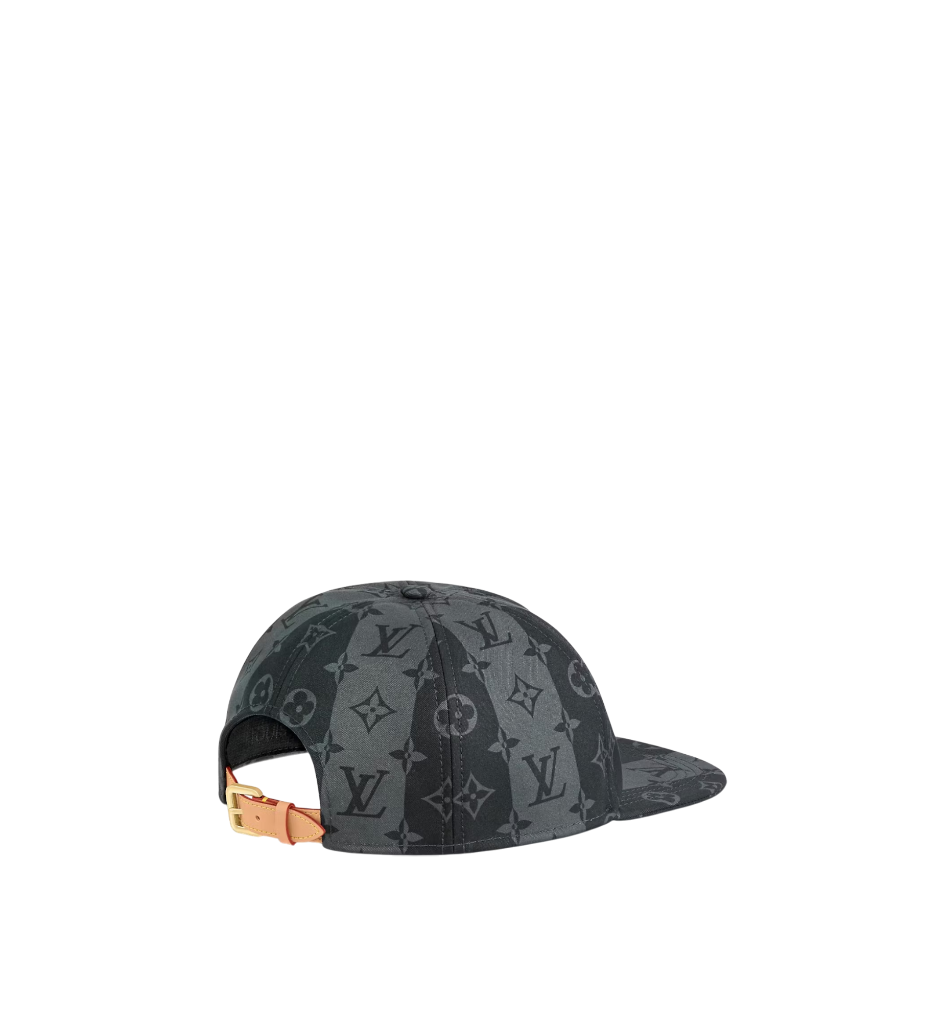 LOUIS VUITTON CASQUETTE STRIPES NIGO GREY BLACK 60