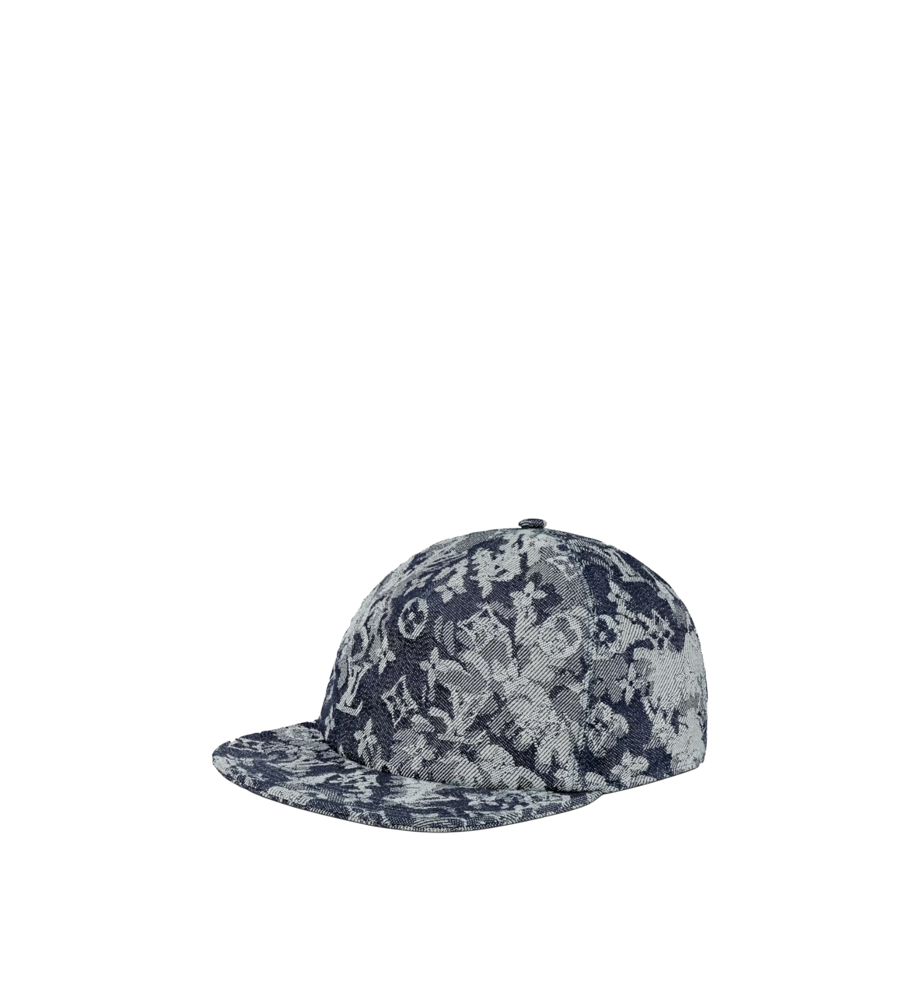 Louis Vuitton Tapestry Denim Cap | Monogram Pattern Streetwear Hat