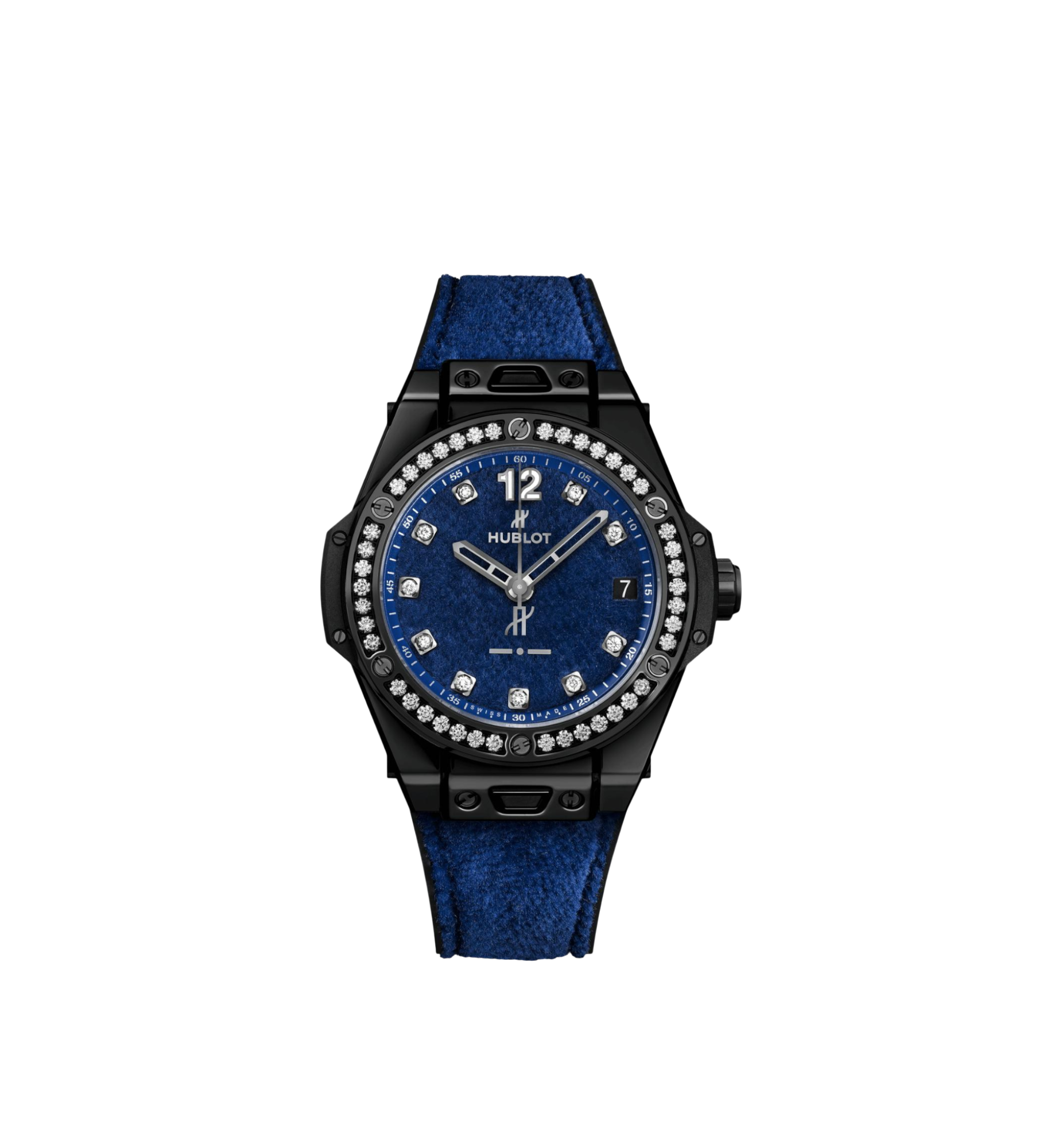 Hublot Big Bang One Click Italia Independent Blue Velvet Watch