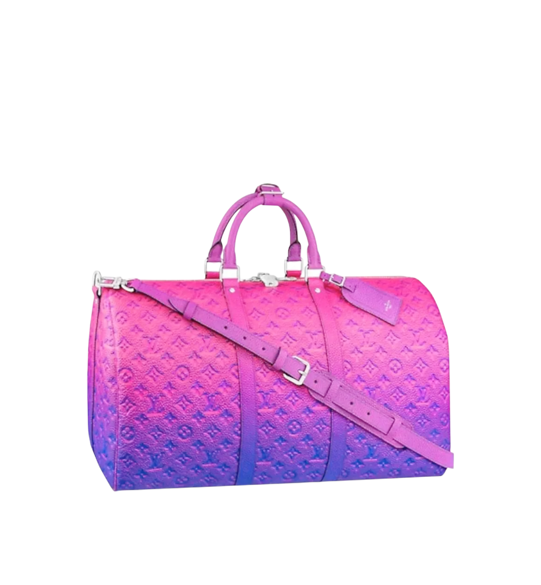 Louis Vuitton パープル ケース Louis Vuitton Keepall 50 Pink Purple Gradient | Limited Edition