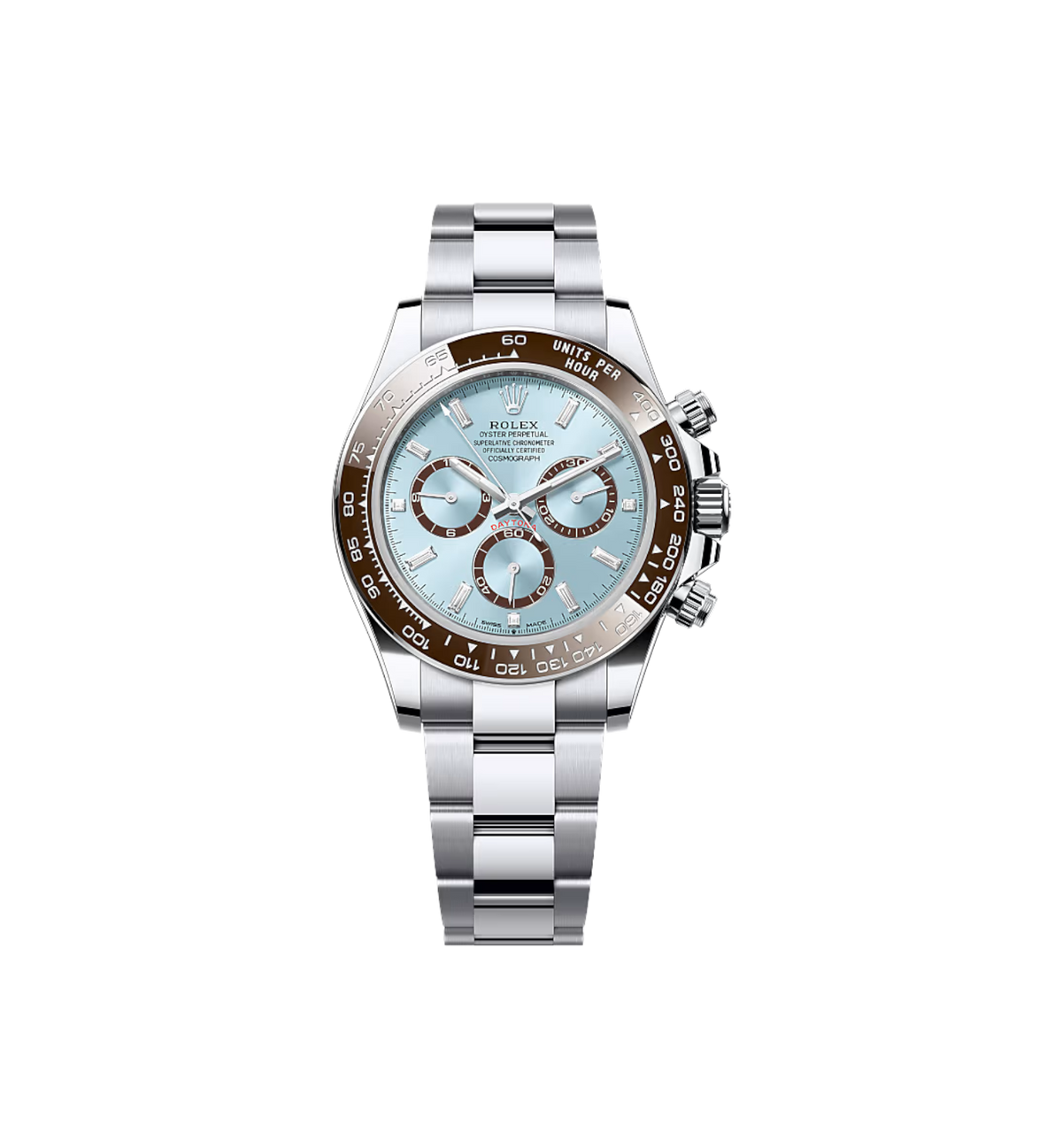 Rolex Cosmograph Daytona 40 Ref. 126506 | Ice-Blue | Diamond Index | Open Case