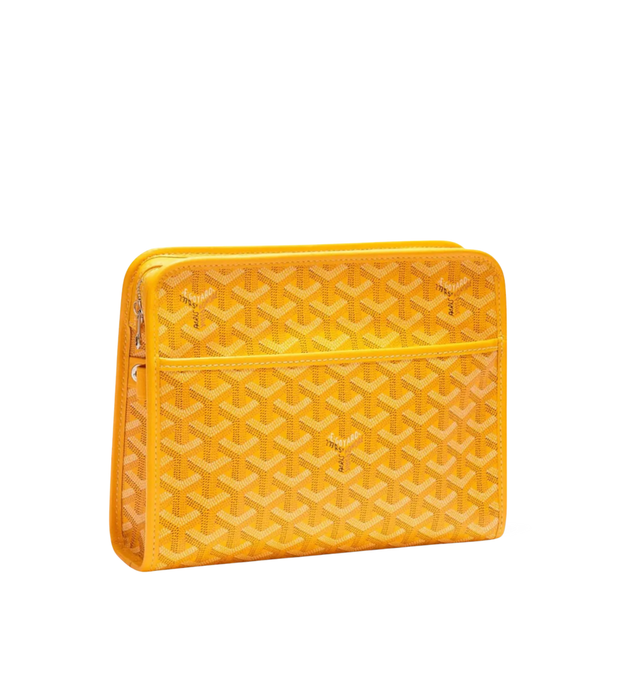 Goyard Jouvence MM Toiletry Bag Yellow