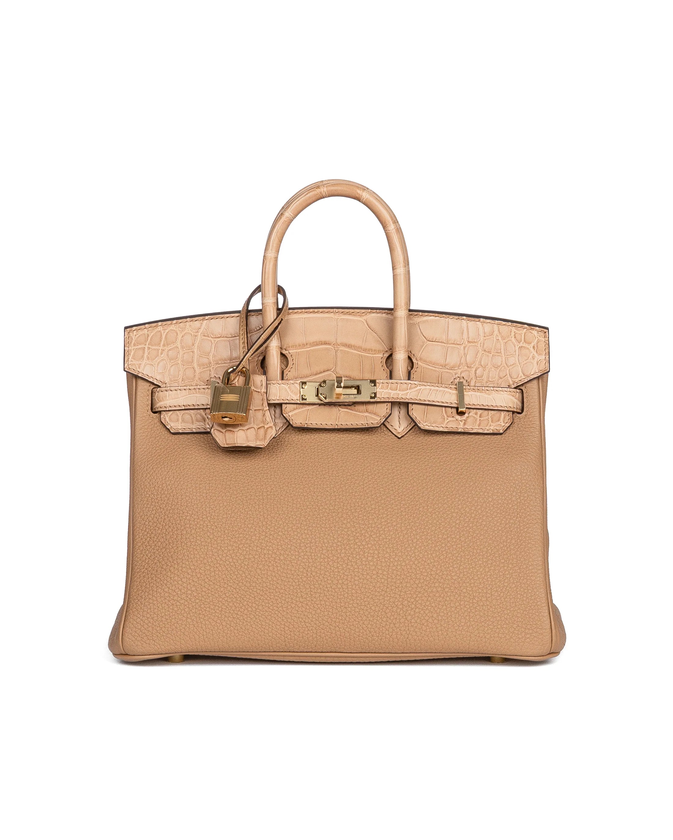 Hermès Birkin 25 Chai Matte Alligator GHW