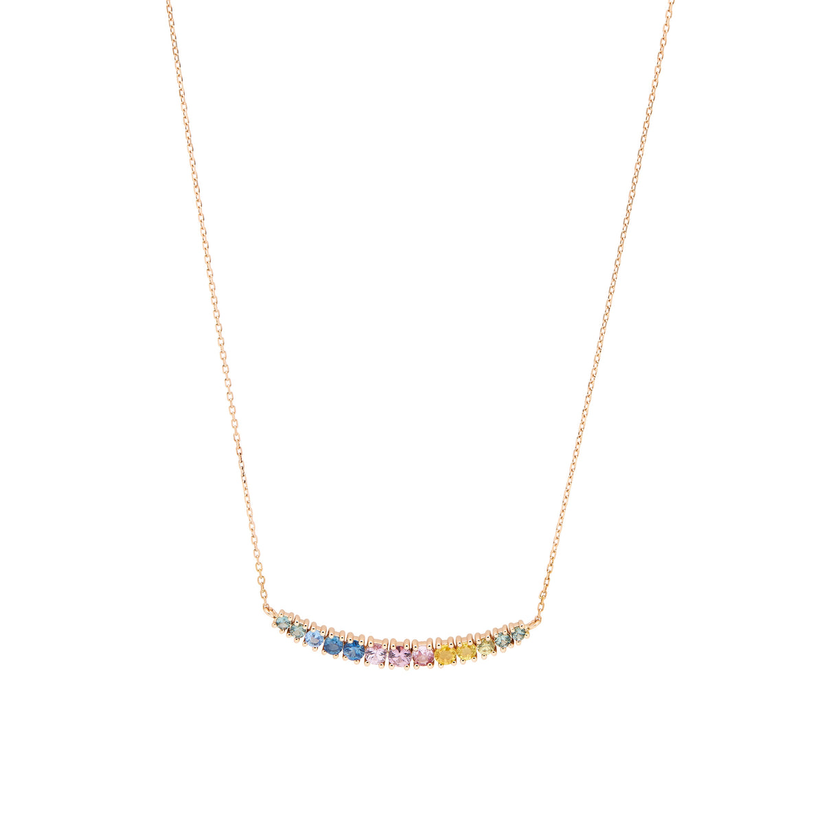 Degrade Necklace - Rainbow