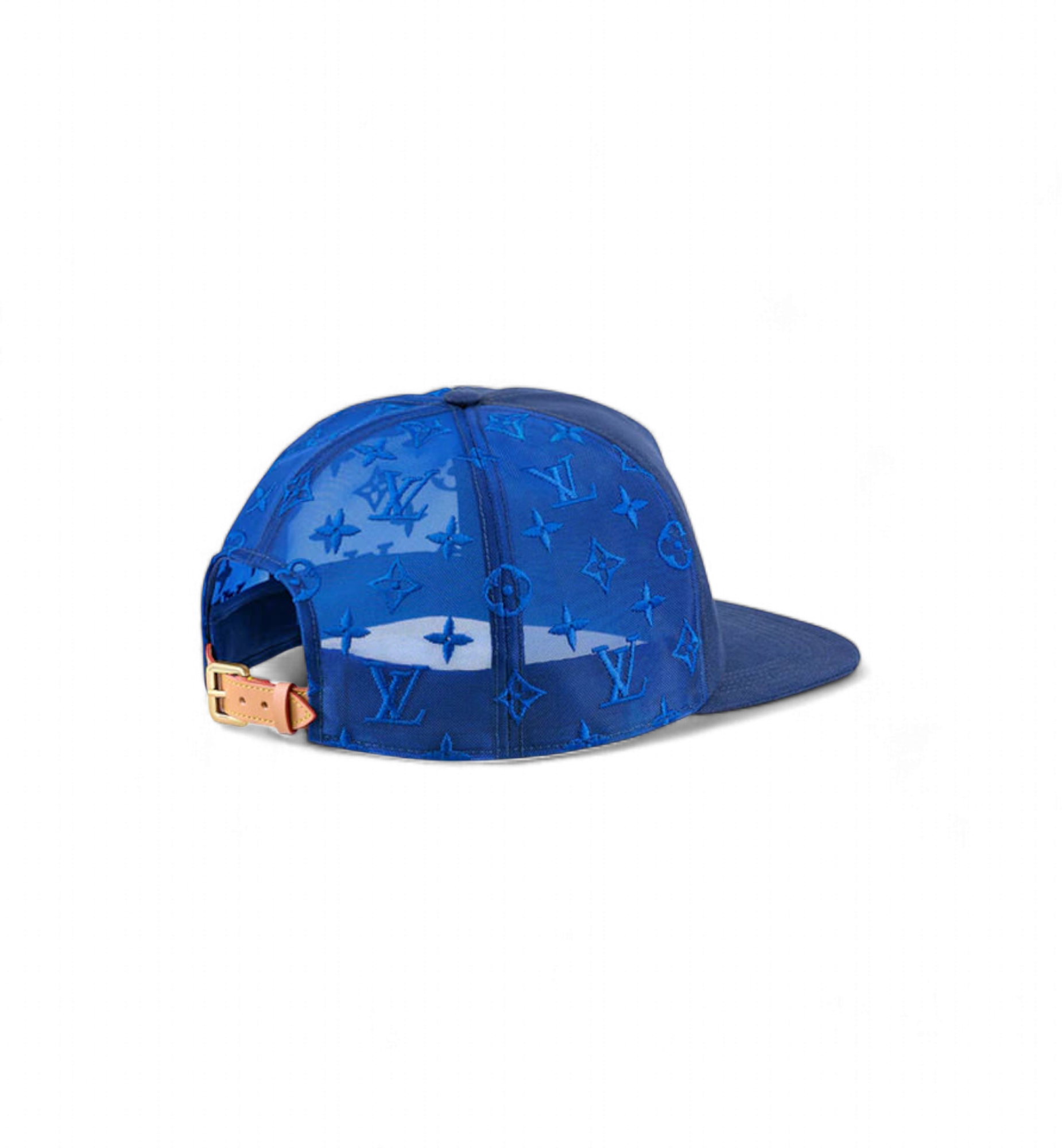 LV CASQUETTE EMBROIDERED MESH