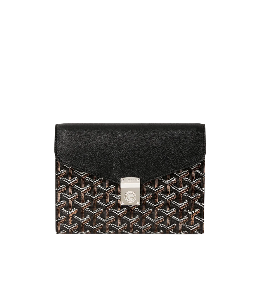 Goyard Chypre Wallet Pouch Black
