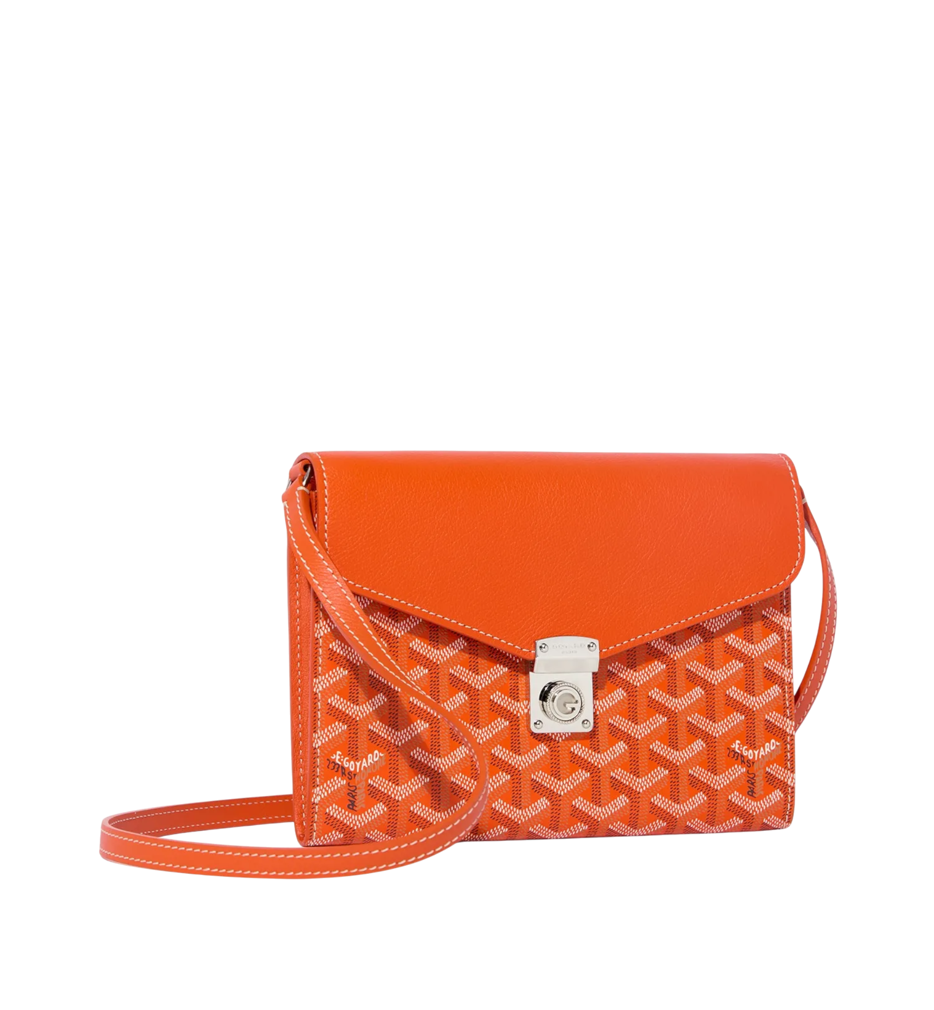 Goyard Chypre Wallet Pouch Orange