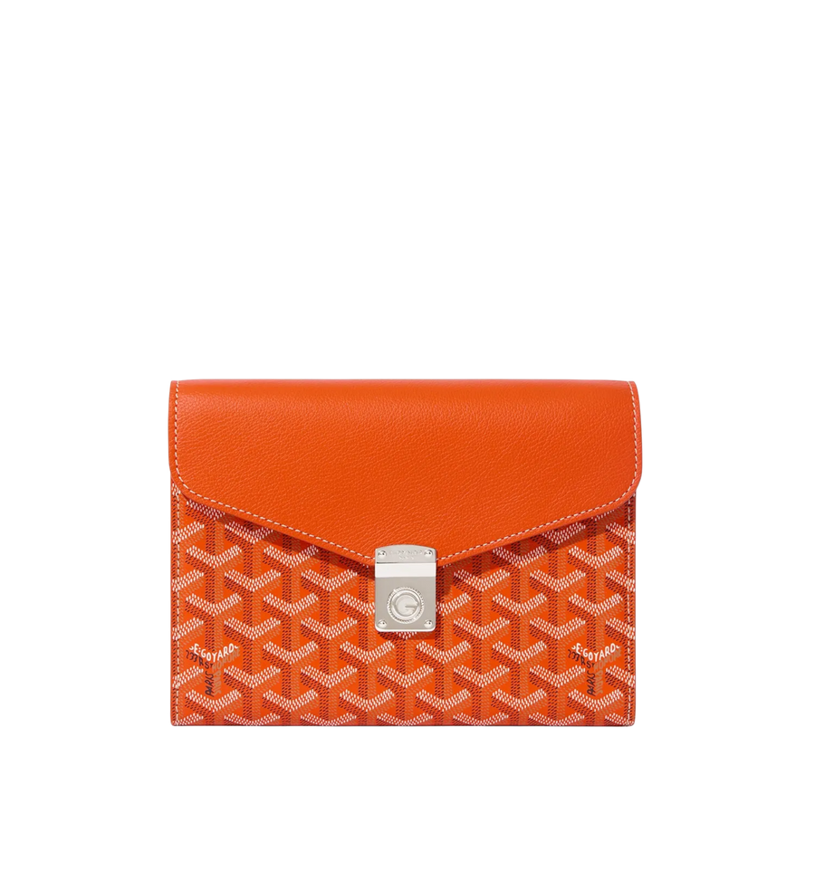Goyard Chypre Wallet Pouch Orange