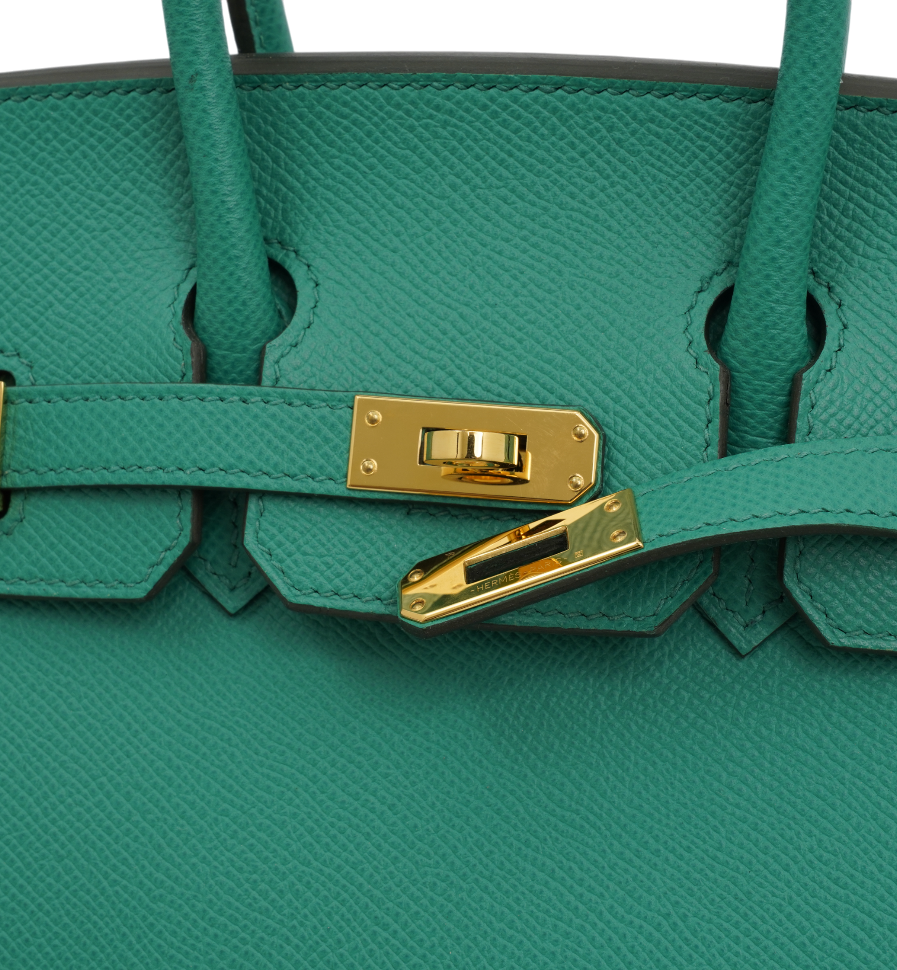 Hermès Birkin 25 Vert Jade (O6) Epsom Leather GHW