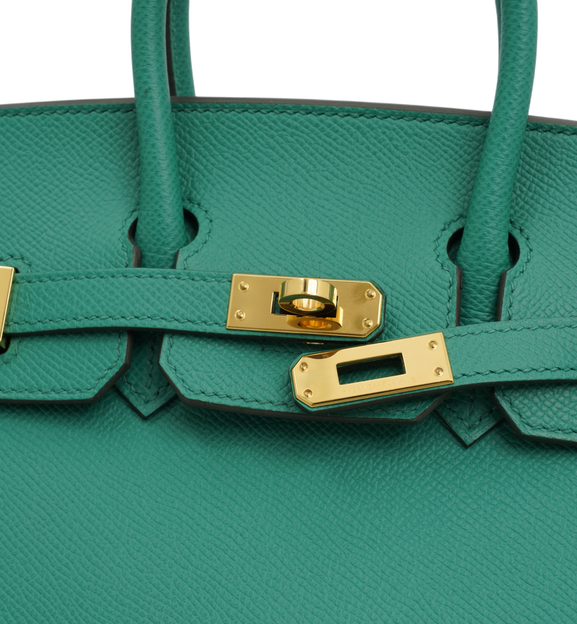Hermès Birkin 25 Vert Jade (O6) Epsom Leather GHW