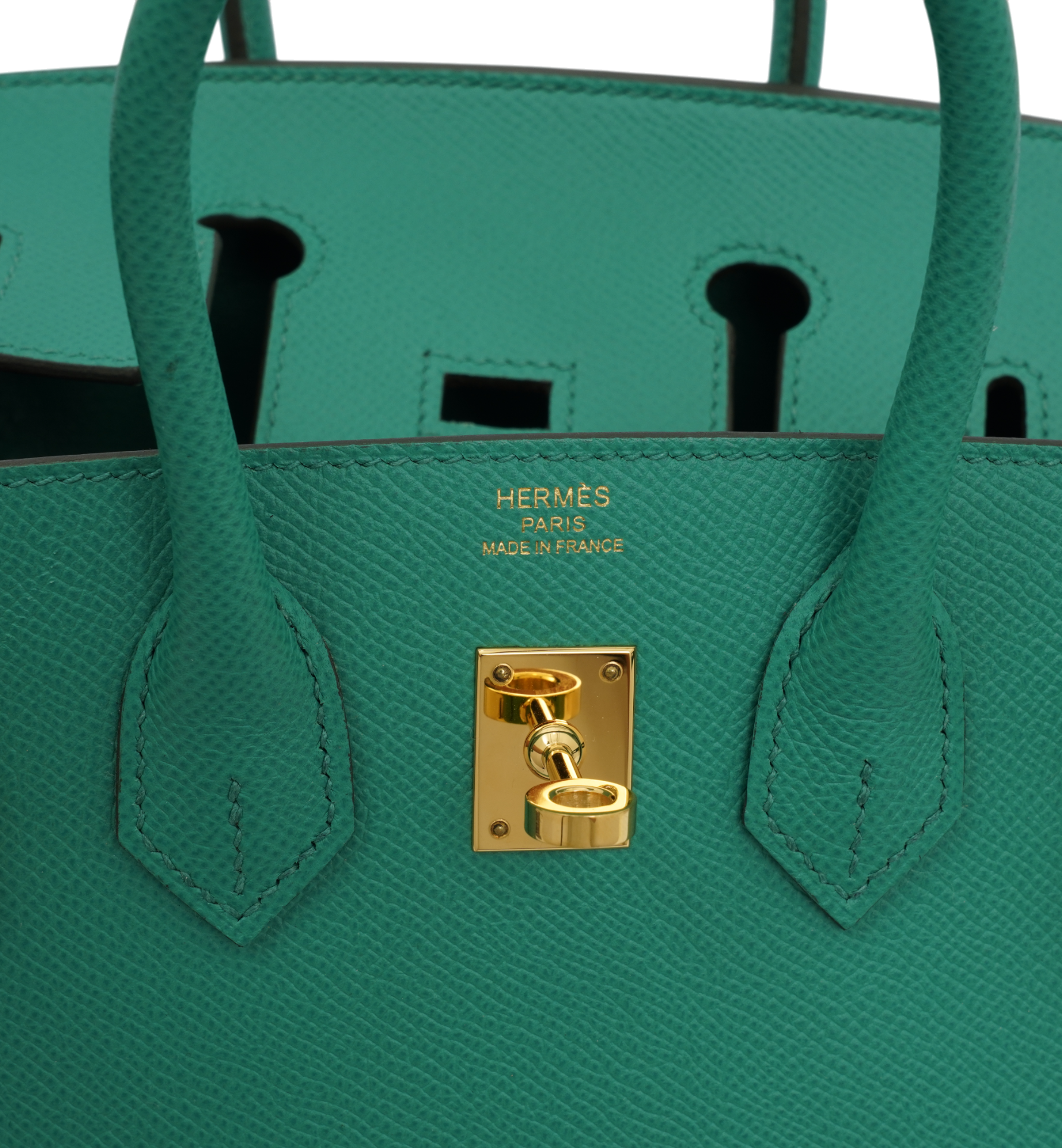 Hermès Birkin 25 Vert Jade (O6) Epsom Leather GHW