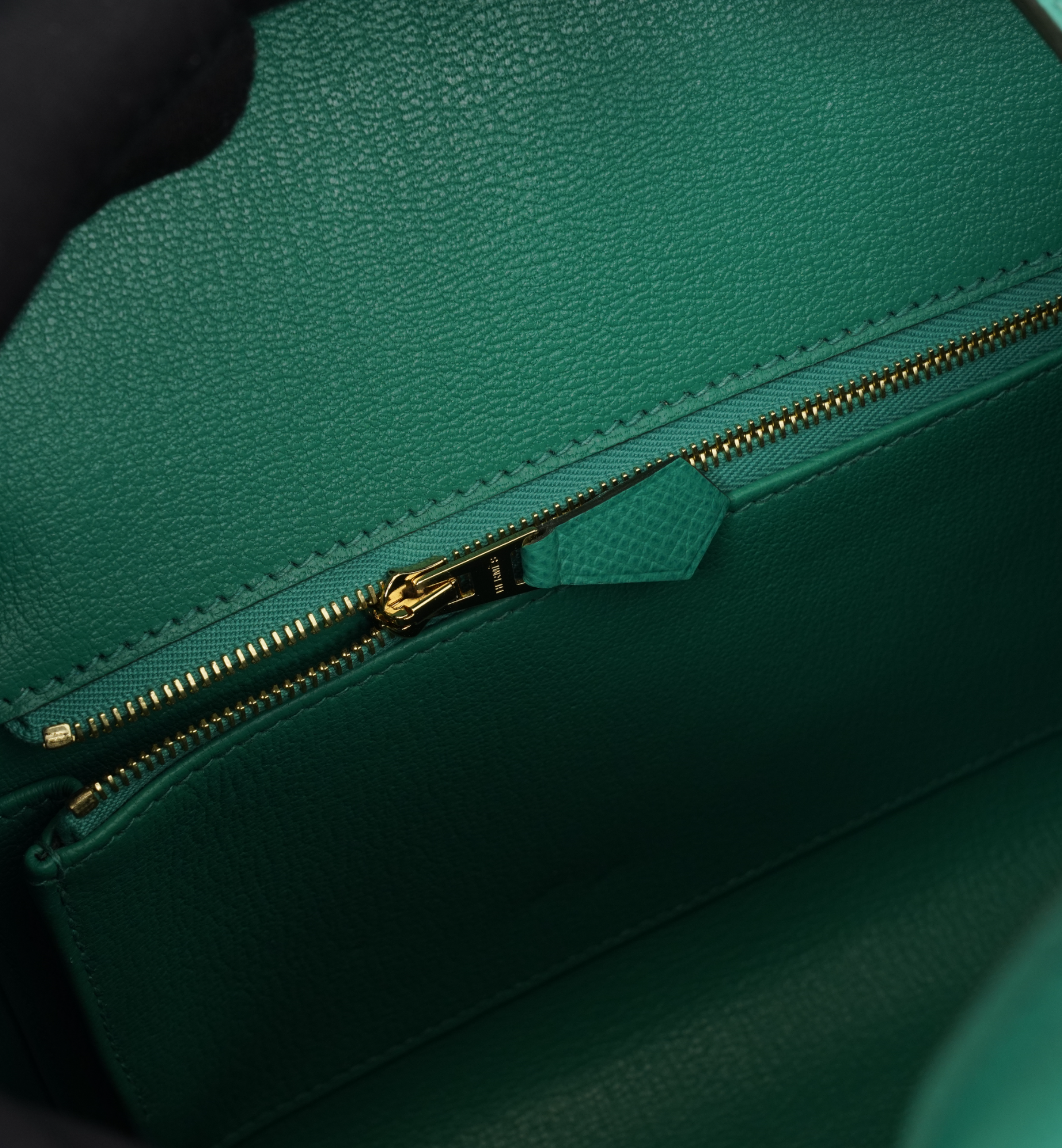 Hermès Birkin 25 Vert Jade (O6) Epsom Leather GHW