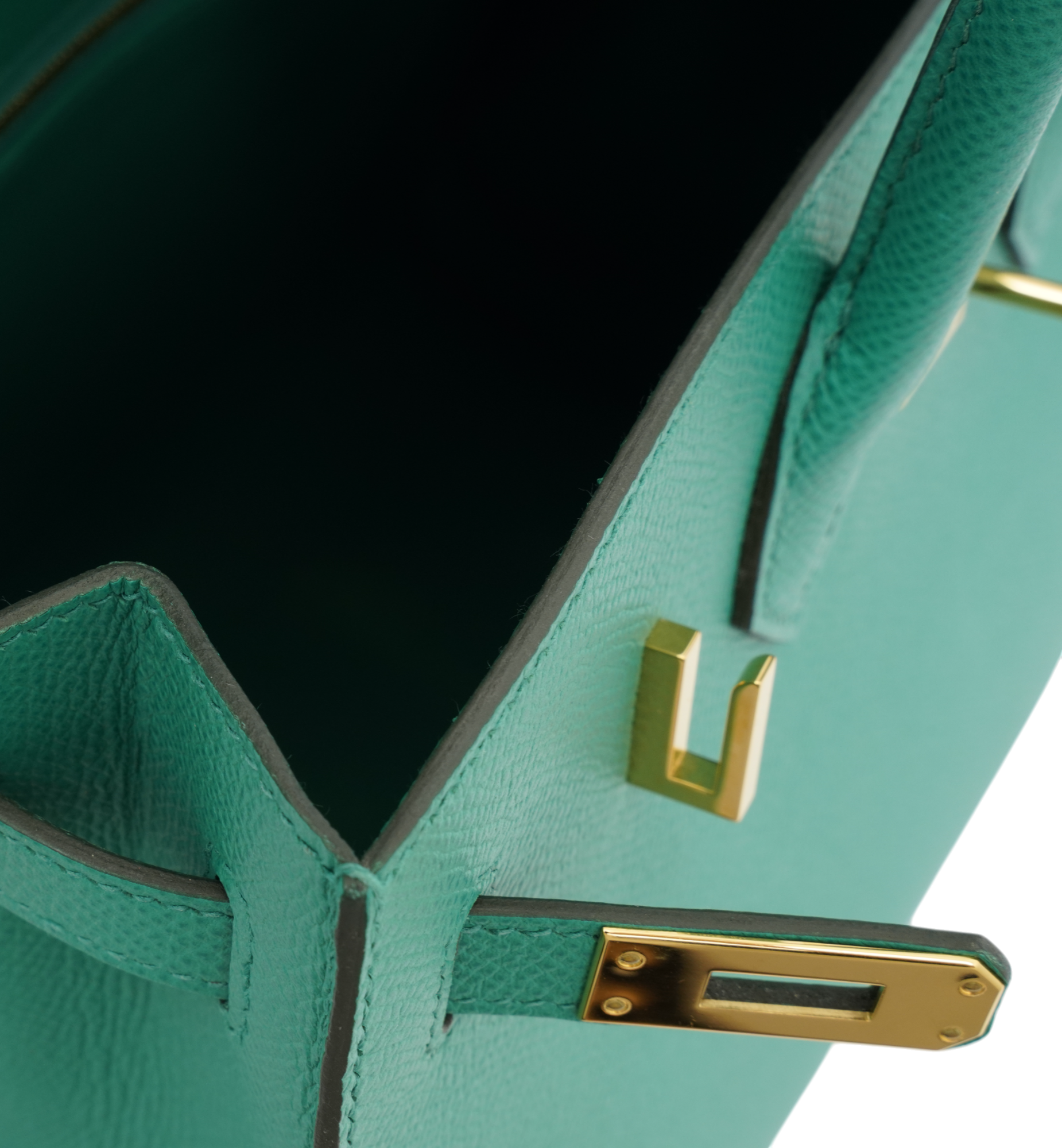 Hermès Birkin 25 Vert Jade (O6) Epsom Leather GHW