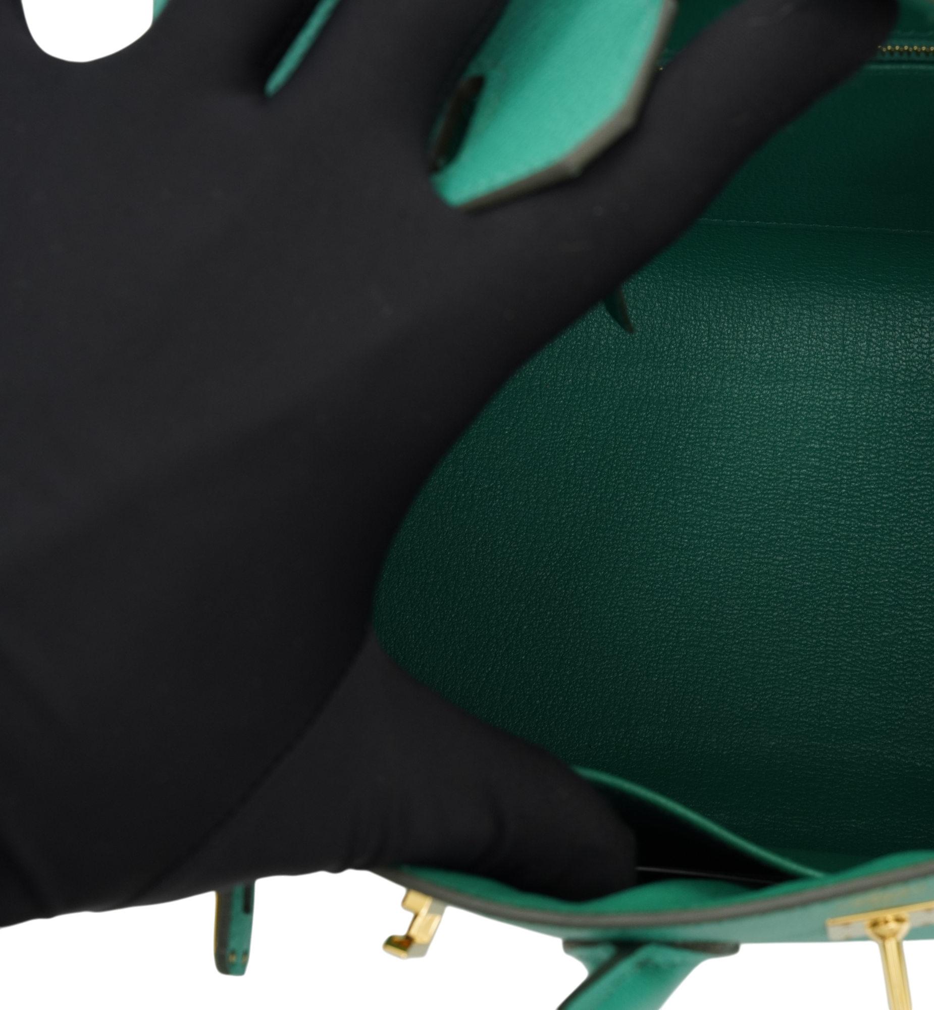 Hermès Birkin 25 Vert Jade (O6) Epsom Leather GHW