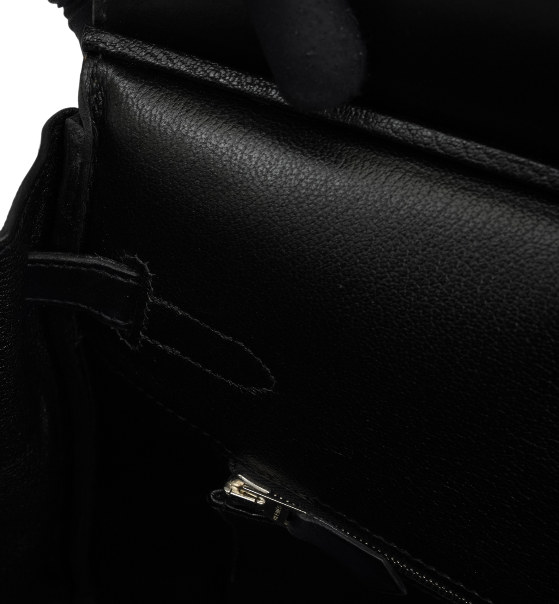 HERMÈS Special Edition Birkin Troika 35 Handbag in Black Evercalf Leather and Veau Troika leather with PHW