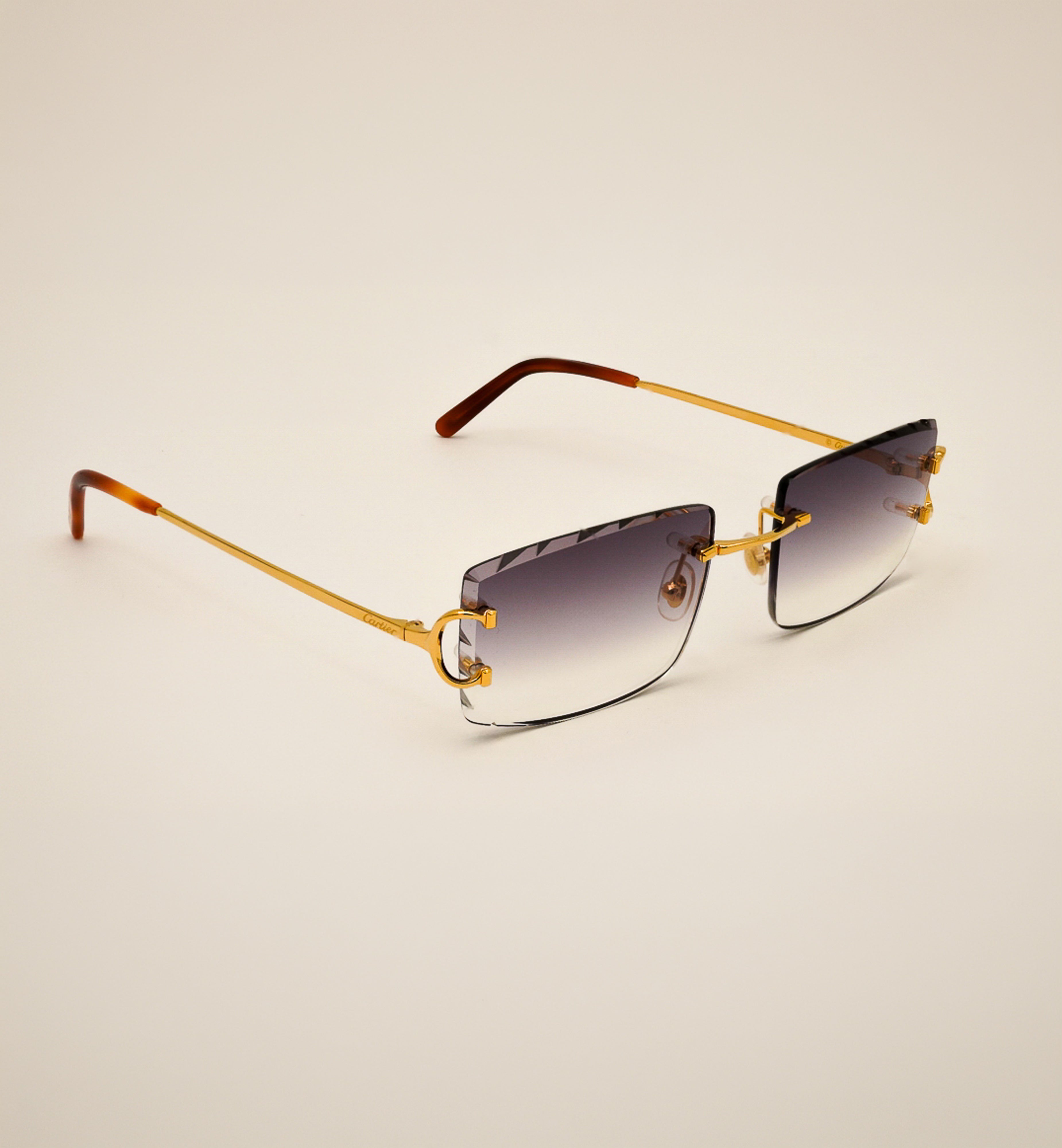 Cartier Sunglasses CT0092O-001 Big C Gold