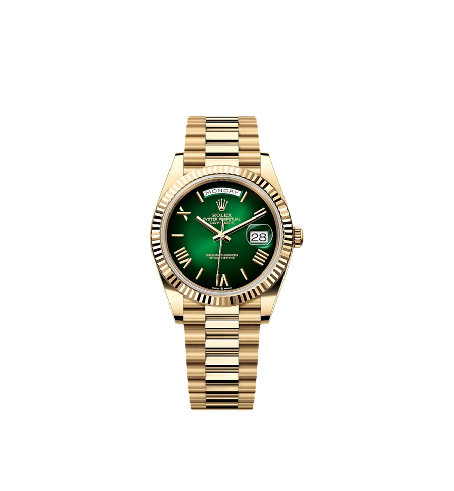 Rolex Day-Date 40 Ref. 228238 | Green Ombré