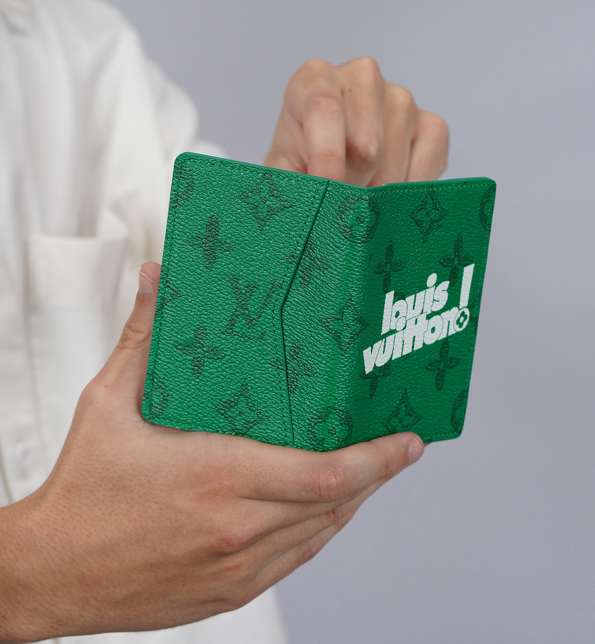 Louis Vuitton Vintage Monogram Everyday Pocket Organizer Green