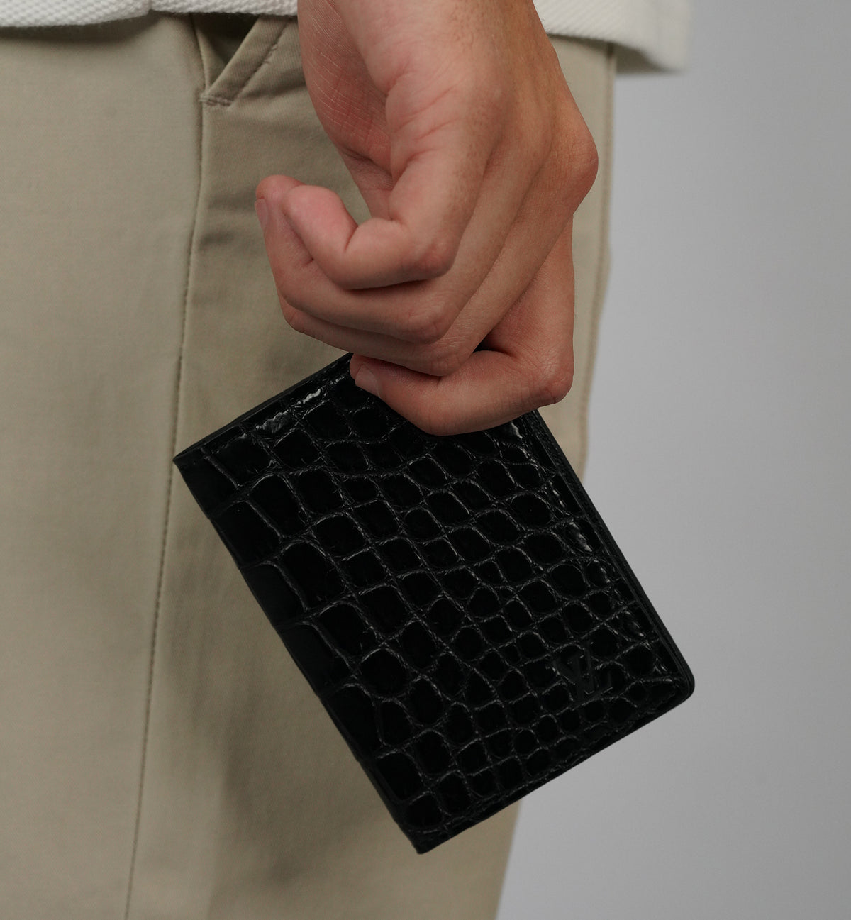 Louis Vuitton Black Crocodile Pocket Organizer