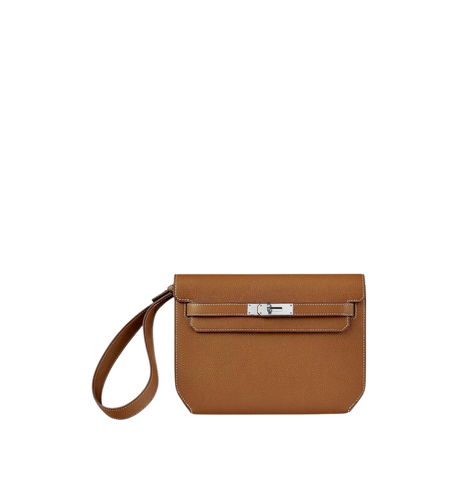 Hermès Kelly Dépêches 25 Gold Togo PHW