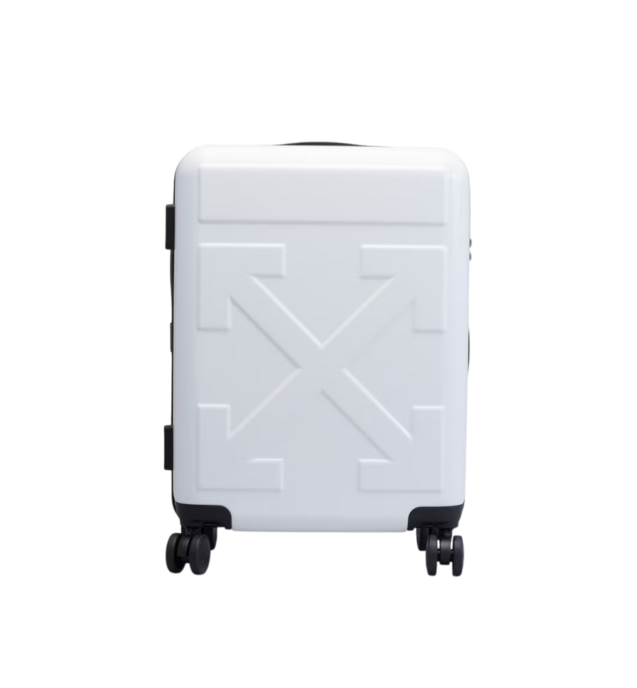 OFF-WHITE X RIMOWA WHITE PVC VIRGIL ABLOH SUITCASE