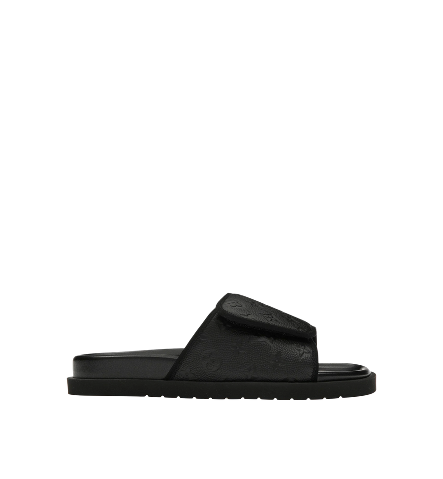 LOUIS VUITTON x NBA MIAMI MULES BLACK MEN