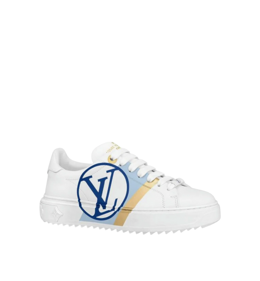 Louis Vuitton Sneaker Time Out White | Blue