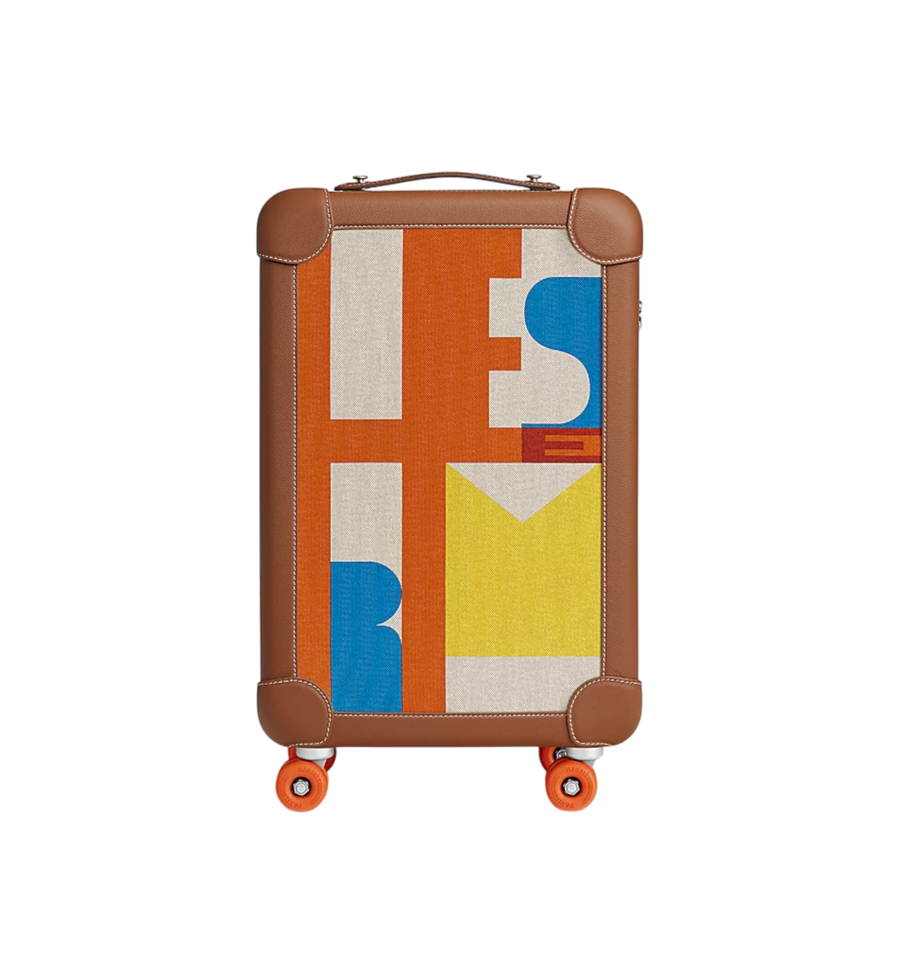 Hermès R.M.S Cabin Suitcase Capucine / Écru / Beige / Fauve / Orange
