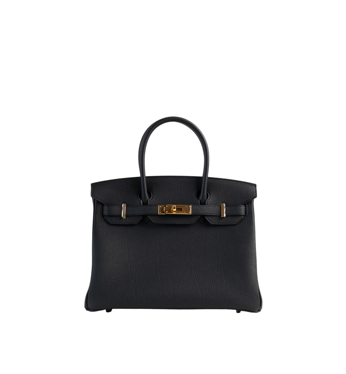 Hermès Birkin 30 Noir (89) Epsom Gold hardware