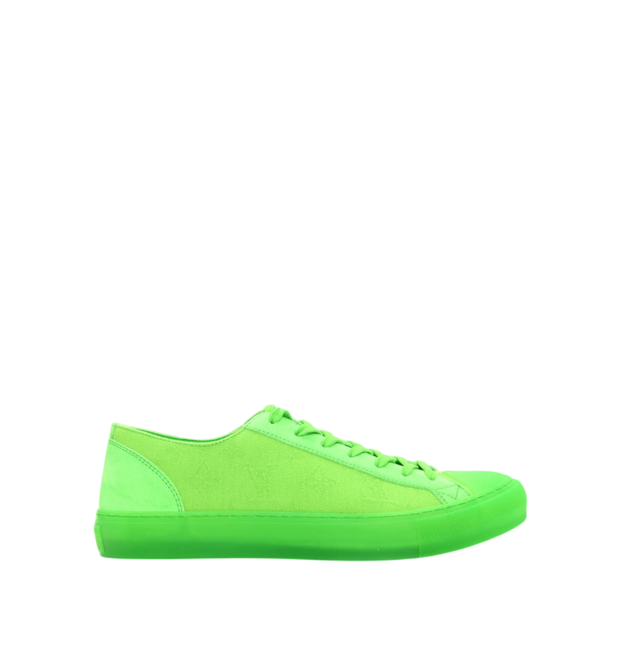 LOUIS VUITTON LOW SNEAKER NEON GREEN MEN