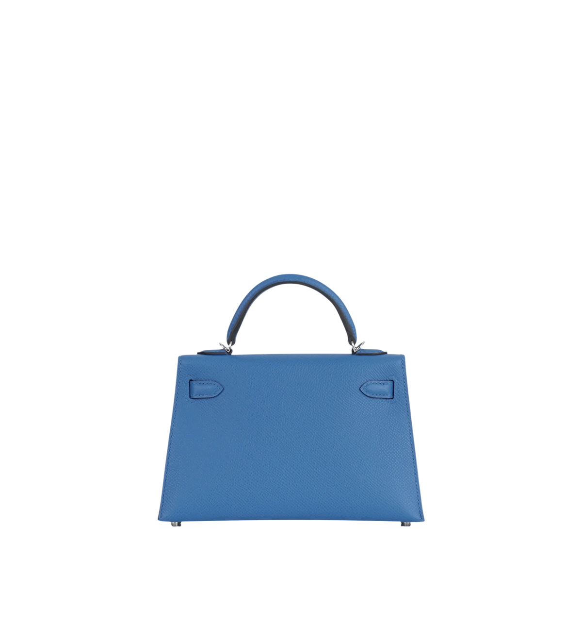 Hermès Mini Kelly II Bleu Zellige Palladium hardware