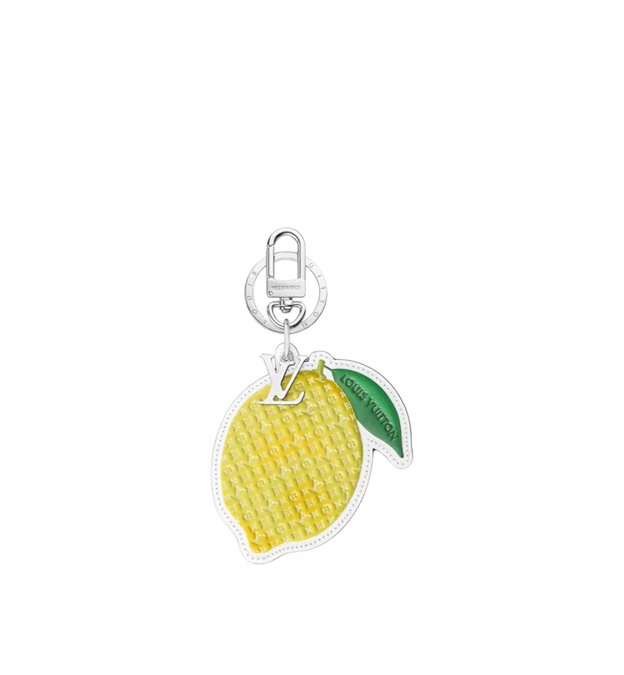 Louis Vuitton Keychain Charm Lemon Yellow