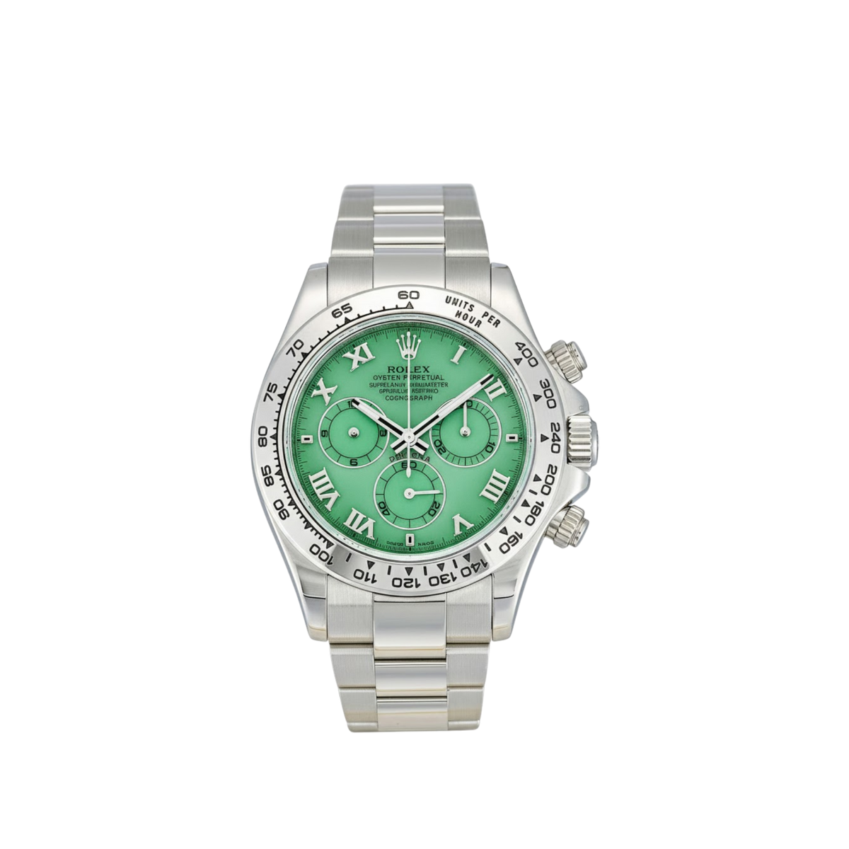 Rolex Daytona Chrysoprase Dial 116509 | 18K White Gold Rare