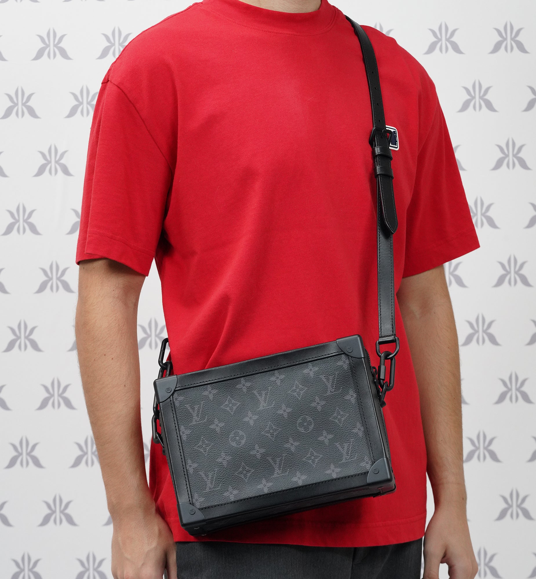 Louis Vuitton Soft Trunk Monogram Eclipse Black