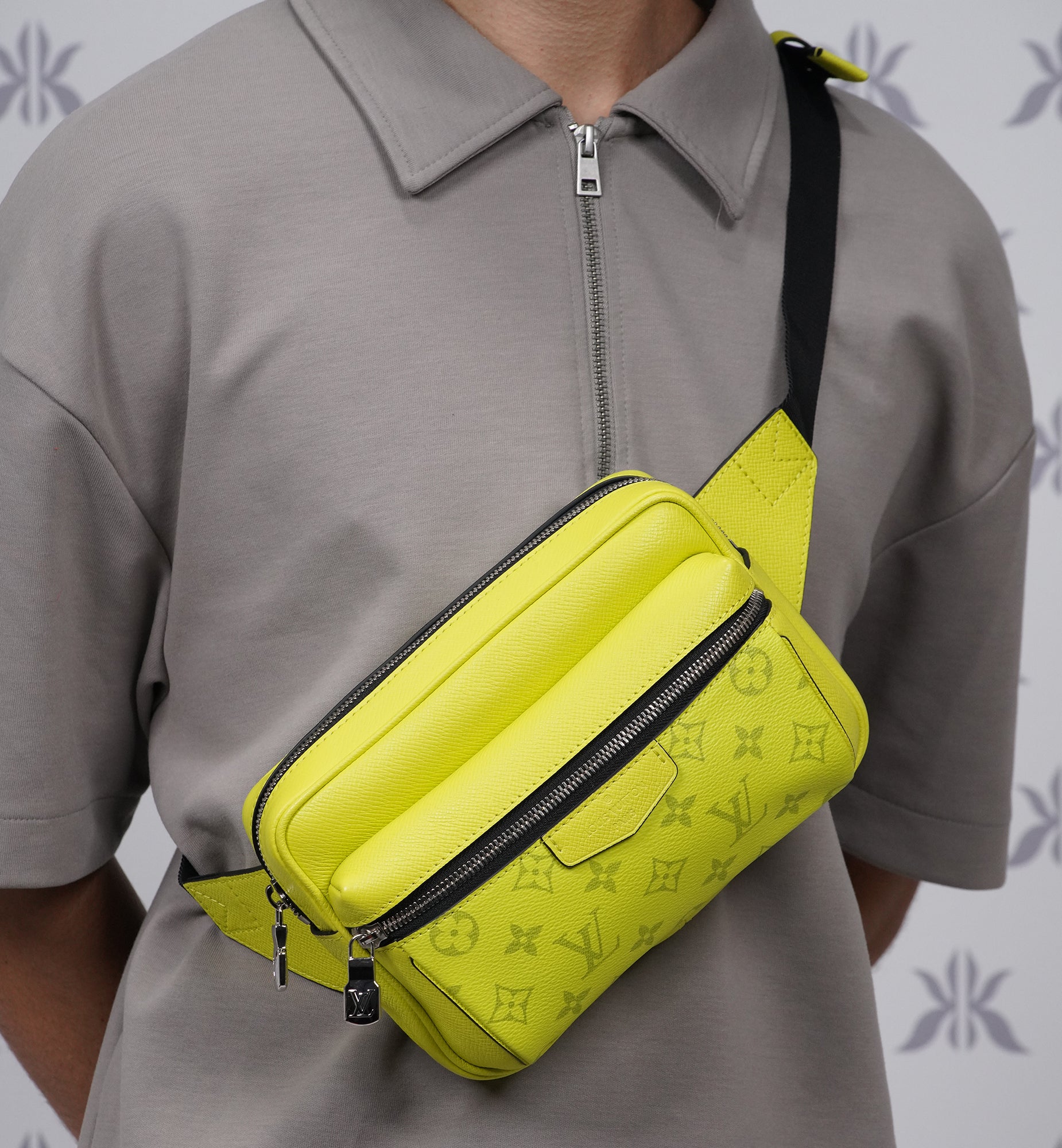 Louis Vuitton Outdoor Bumbag Monogram Bahia Tiaga Yellow