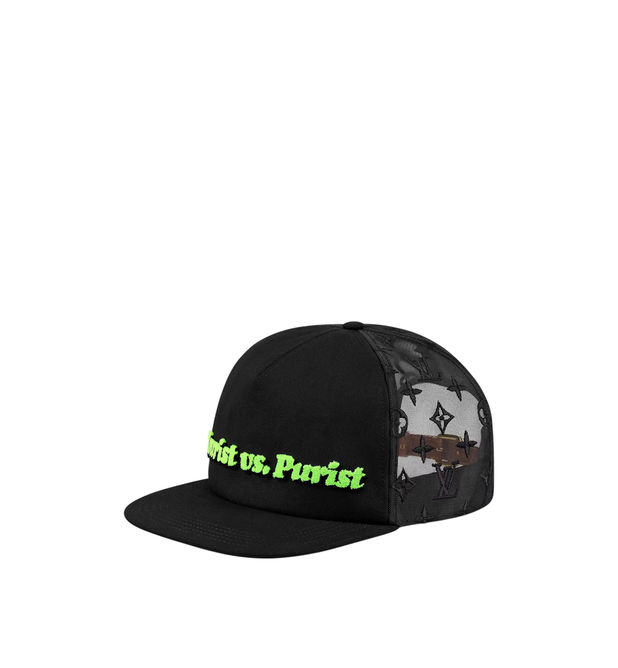 Louis Vuitton Casquette Embroidered Mesh Tourist Vs Purist