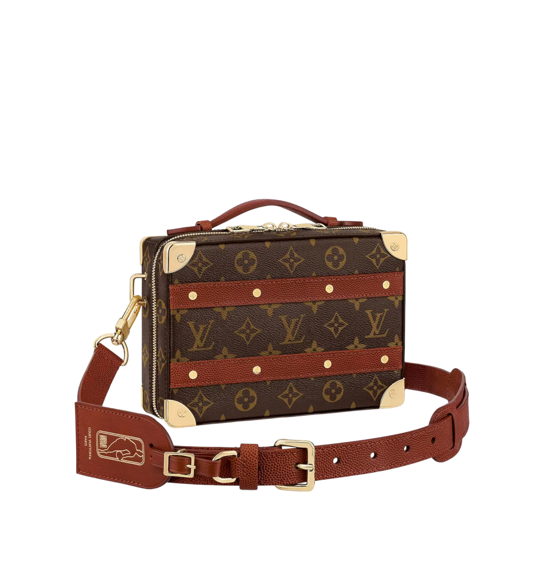 Louis Vuitton x NBA Legacy Handle Trunk Monogram Brown