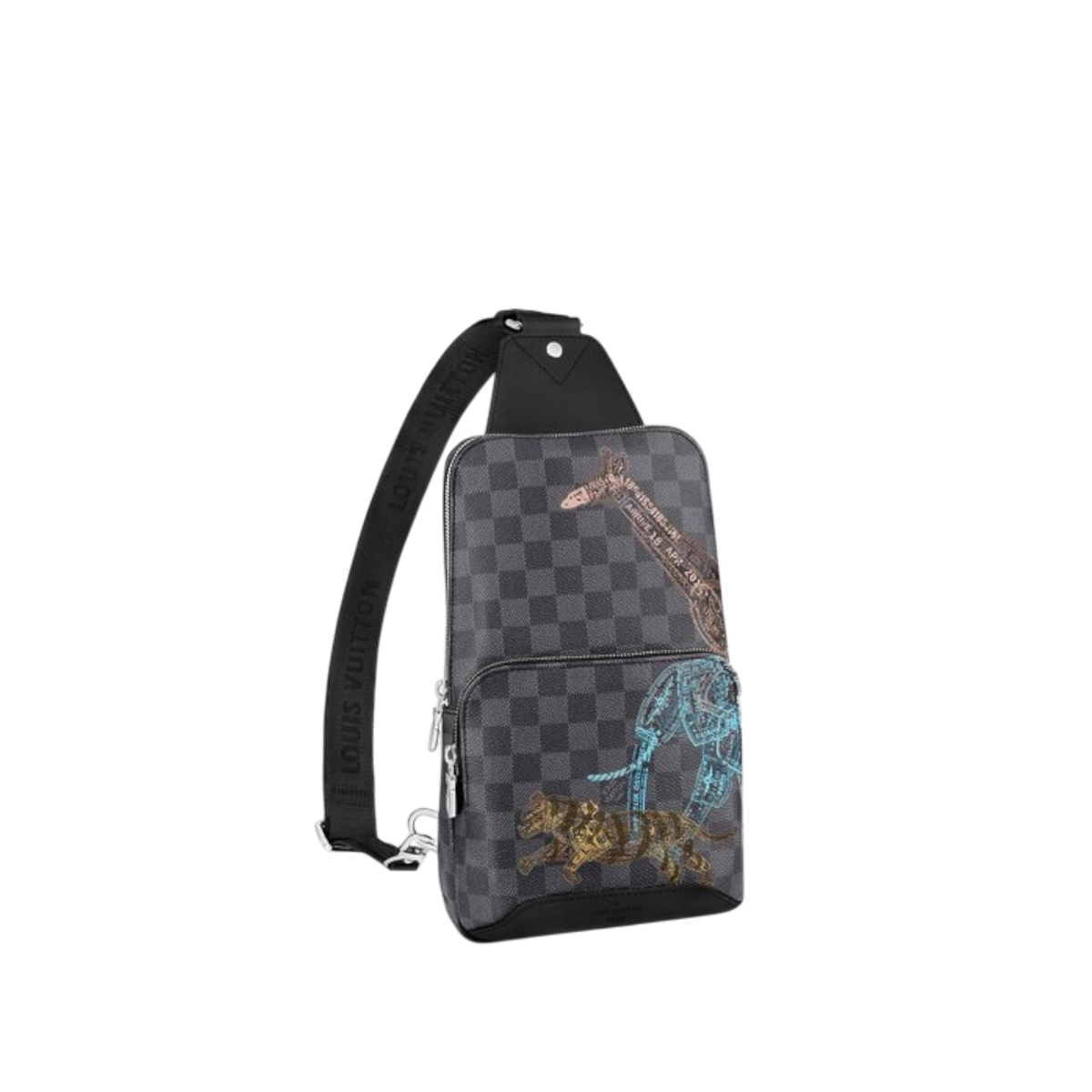 Louis Vuitton Chalk Sling Bag Black