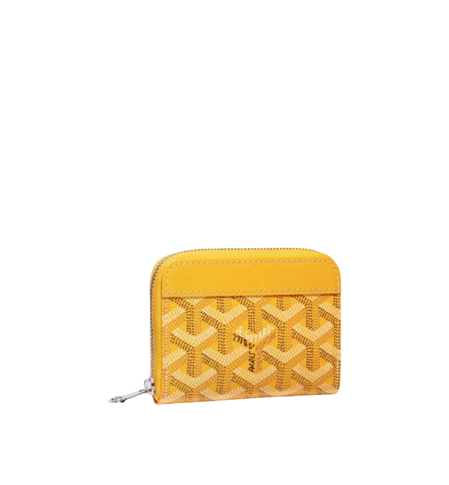 Goyard Matignon Mini Wallet Yellow