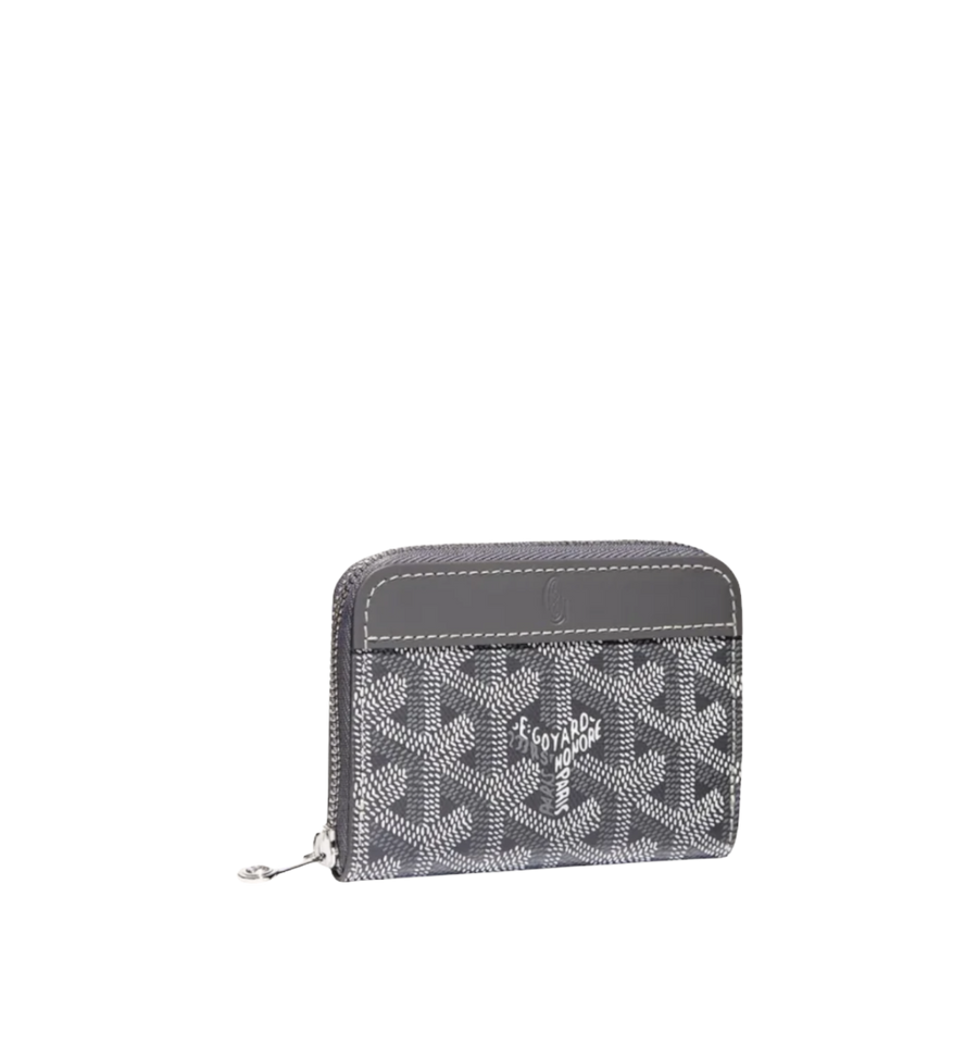 Goyard Matignon Mini Wallet Grey