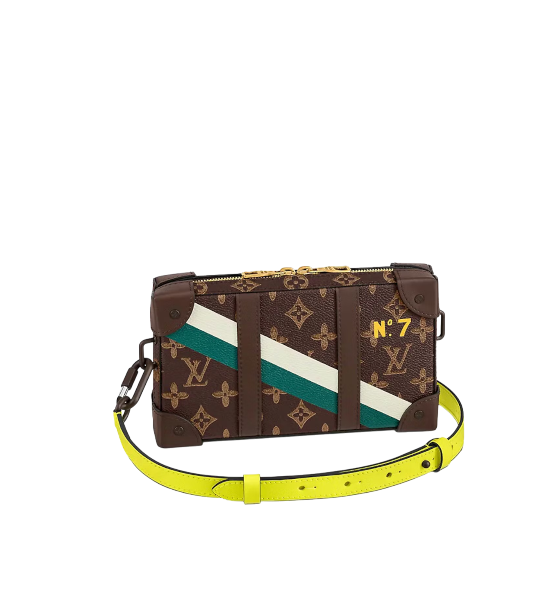 LOUIS VUITTON x NBA SOFT TRUNK WEARABLE WALLET NUMBER 7 MONOGRAM