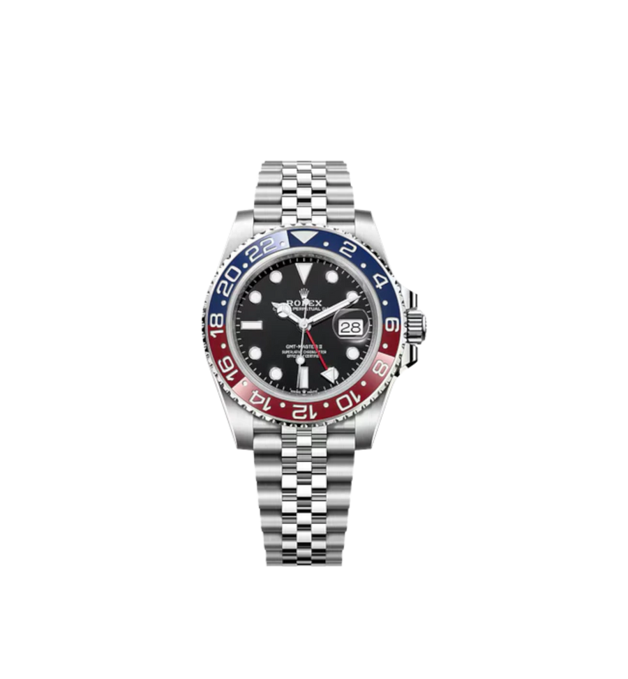 Rolex GMT-Master II 40 "Pepsi" Ref. 126710BLRO | Jubilee Bracelet black