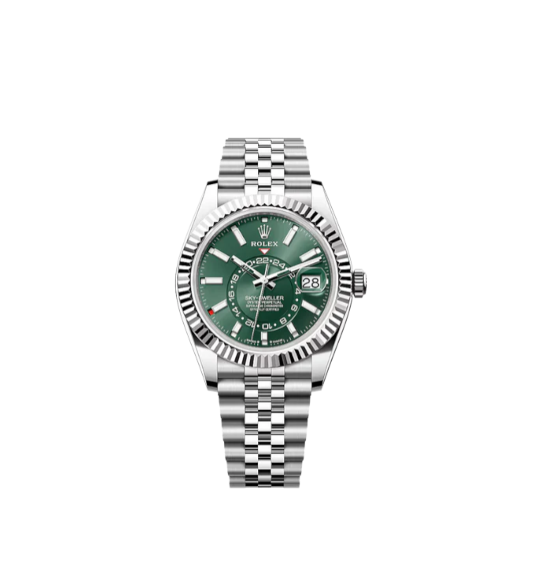 Rolex Sky-Dweller 42 Ref. 336934 - Jubilee Bracelet mint green